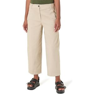 Calvin Klein - Baggy Broek - Crème - 7/8 Lengte - High Waist