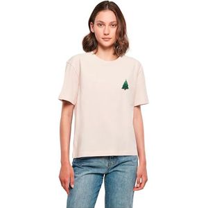 Merchcode - T-shirt - Rose - 100% Katoen