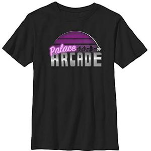 Stranger Things Unisex Kids Retro Arcade Short Sleeve T-Shirt, Zwart, XL, zwart, One size