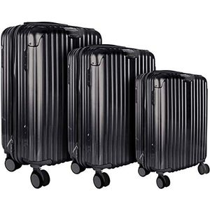 JET LAG - VO1364 - Koffer London X3 40L 65L 100L reistas zwart