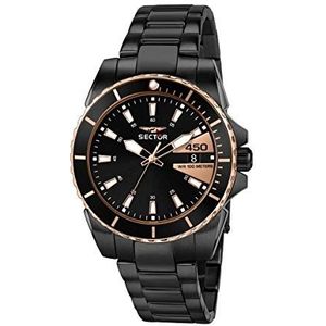 Wristwatch Analoog Mid-34247, Zwart, 41mm, armband