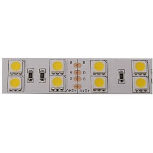 Cablematic – LED-strips, flexibel, kabelgeleiding 120/m, koudwit, 24 V DC IP20 SMD5050 5 m
