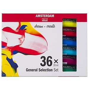 Amsterdam Standard Series acrylverf algemene selectie set | 36 x 20 ml (17820437)