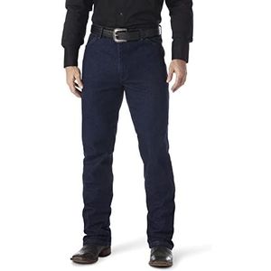 Wrangler Men's Big Western Regular 5 Pocket Boot Cut Jean, Navy Stretch, 48x30