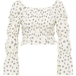 speedlight Dames Longsleeve 21223285-SP01, wolwit, S, wolwit, S