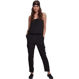Urban Classics Dames Viscose Bandeau Jumpsuit T-shirt voor dames, zwart (Black 00007), XS