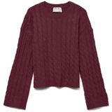 Awlorella - Gebreide Pullover - O-hals - Lange Mouwen - Regular Fit