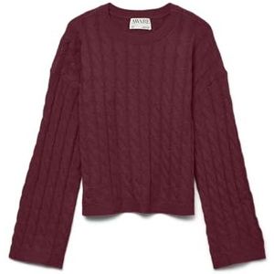 Awlorella - Gebreide Pullover - O-hals - Lange Mouwen - Regular Fit