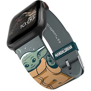 Star Wars: The Mandalorian - The Child Snow Smartwatch Strap - Officieel gelicenseerd, compatibel met alle maten en series Apple Watch (horloge niet inbegrepen)