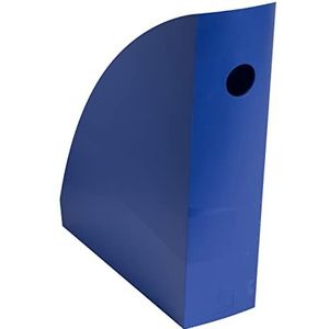 Exacompta - 18204D - MAG CUBE BeeBlue tijdschriftenmappen, tijdschriftenmappen, opslag voor documenten, catalogi, tijdschriften breedte 8,2 cm - voor A4 en A4 Maxi formaat - marineblauw