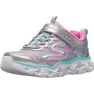 Skechers Galaxy Lights, damessneakers, meerkleurig, zilverkleurig, meerkleurig, 36.5 EU