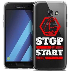 Beschermhoes voor Samsung Galaxy A7 2017, ultradun Quote Start Doing