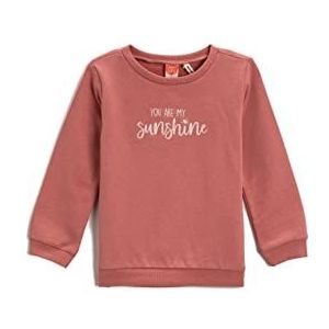 Koton Bedrukt sweatshirt van katoen voor meisjes, roze (274), 12/18 meses