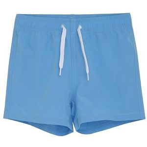 CareTec Zwemshorts, effen, zwembroek voor kinderen en jongeren, Lichtblauw, 140 cm