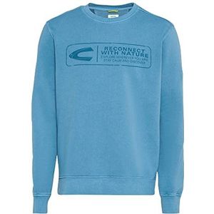 camel active Sweatshirt voor heren, aqua, 3XL