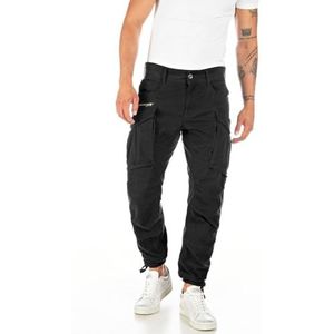 Replay Heren Joe Broek, 098 Zwart, 3130