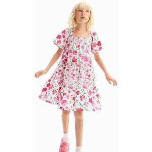 Desigual Vest_Ariel Jurk voor meisjes, wit, 8 Jaren