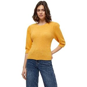 Desires Dames Kasia O-hals Pullover, gouden abrikoos geel, XXL, Gouden Abrikoos Geel, XXL