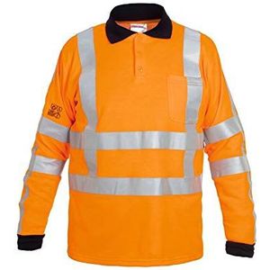 Hydrowear 043477FO-XS MACAU Multi Bodywear Polo Shirt, Hi-Vis Orange, maat XS