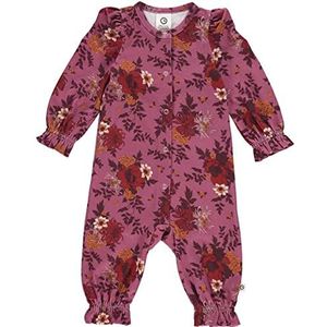 Müsli by Green Cotton Bloomy pyjama voor baby's en kinderen, kleine meisjes, Boysenberry/Fig/Berry Red, 86 cm