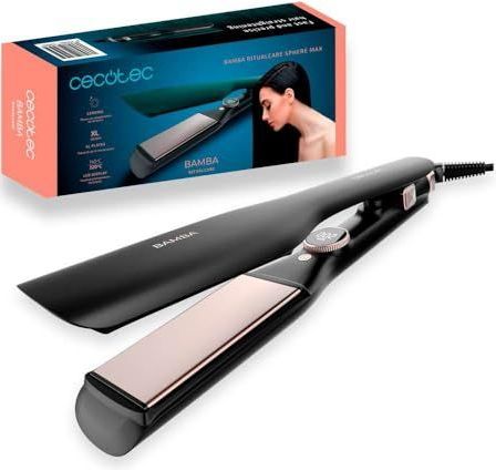 Cecotec - Bamba RitualCare Sphere Max - Stijltang - Keramische Coating - 45 mm Breed - LED-Display - 3D Platen