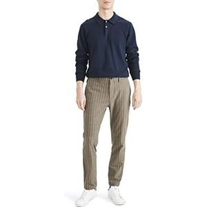 Dockers Heren Smart 360 Flex Chino Slim Casual broek, Cary Hbt Otter,34W / 34L