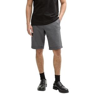 TOM TAILOR Bermuda shorts voor heren, 35951 - Black White Birds Eye, 36