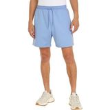 Tommy Jeans Heren TJM Beach Fleece Shorts, Matig Blauw, XS, Matig blauw, XS