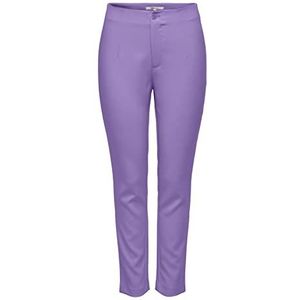 ONLY Dames Onlastrid Life Hw Slim Cigarette Cc Tlr, Paisley Purple, 38W x 32L