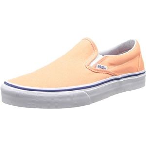 Vans U Classic Slip-on, sneakers voor volwassenen, uniseks, Oranje Oranje Canteloupe True Wit, 42.5 EU