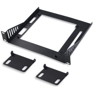 GeeekPi DeskPi RackMate Accessoires Mini ITX Shelf 10 inch 1U Rack Shelf voor permanente installatie in alle standaard 10-inch racks en netwerkkasten, lade kan worden uitgerust met DeskPi Super6C