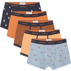 SPRINGFILED Boxershorts, bedrukt, damesondergoed, oranje, L, Perzik, L