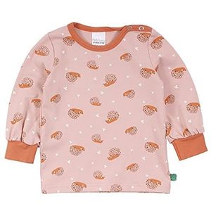 Fred's World by Green Cotton T-shirt voor babymeisjes Hedgehog Bell Sleeve