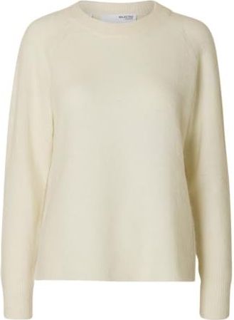 Selected - Gebreide Trui - Ronde Hals - Lange Mouwen - Regular Fit