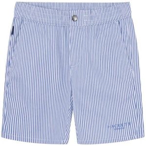 Hackett London Korte short met strepen voor jongens, wit (wit/blauw), 3 jaar, Wit (wit/blauw), 3 Jaren