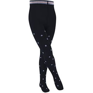 ESPRIT Uniseks-kind Panty Stars K TI Katoen Dun gedessineerd 1 Stuk, Blauw (Marine 6120), 122-128