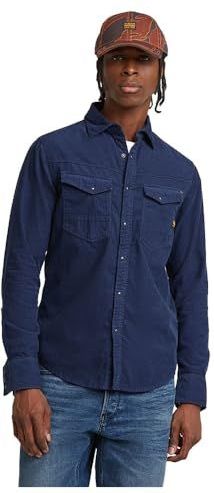 G-star Dakota Overhemd Met Lange Mouwen Blauw M Man