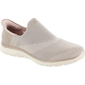 Skechers Dames deugd slanke sneaker, Taupe, 39 EU