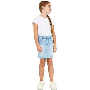 name it Womens NKFSALLI DNMTAYA 1678 HW Skirt NOOS Rock, lichtblauw, standaard