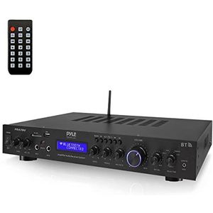 Pyle - PDA7BU - Bluetooth-versterker - Zwart - 5-kanaals rackmontage