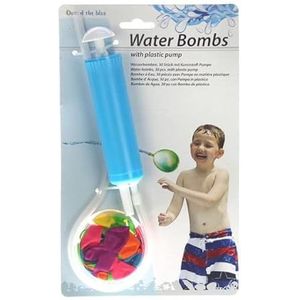 BigBuy Fun - Waterballonnen met vulpomp (30 stuks) (V0300184).