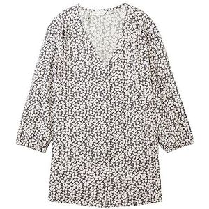 TOM TAILOR - Damesblouse - Grijs - 33766 - Bloemendesign