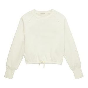 TOM TAILOR Sweatshirt voor meisjes en kinderen, 12906 - Wool White, 128 cm