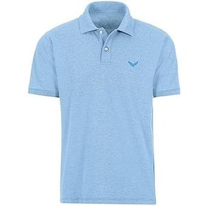 Trigema Poloshirt voor dames, electric-blue, 4XL