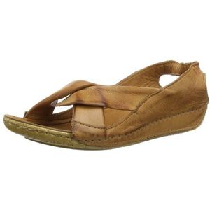 Andrea Conti 0025304 Damessandalen, Braun Cognac 062, 40 EU