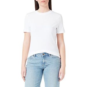 Selected Femme Klassiek T-shirt voor dames, wit (bright white), L