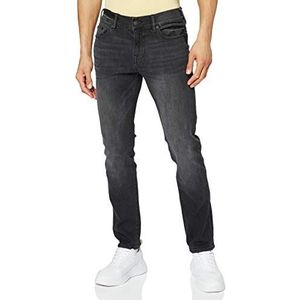 True Religion Rocco No Flap Metal Hoefijzer Jeans voor heren, Mitternachtsreiter, 29W / 32L