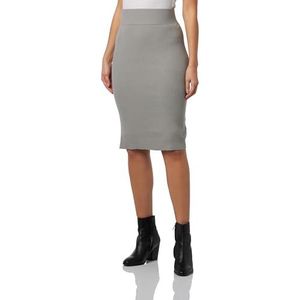 Idony Gebreide damesrok 15329887, grijs, M/L, grijs, M-L