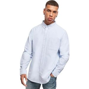 Urban Classics Basic Oxford shirt voor heren, blauw/wit., S