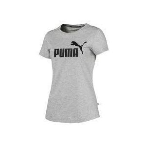 PUMA T-shirt dames Ess Logo Tee , Puma Black , XXL